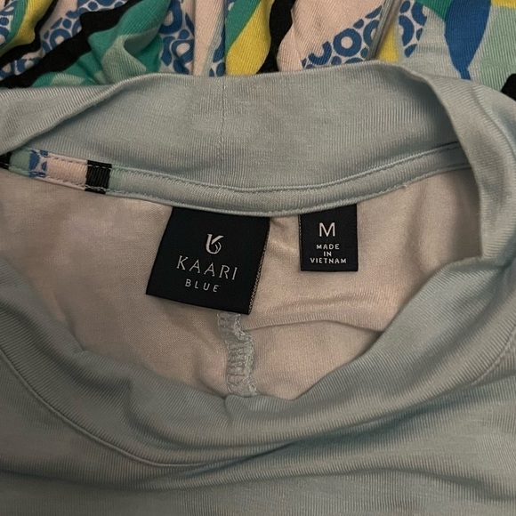 Kaari Blue Floral Multicolor Pattern Blue Dress - Picture 3 of 4